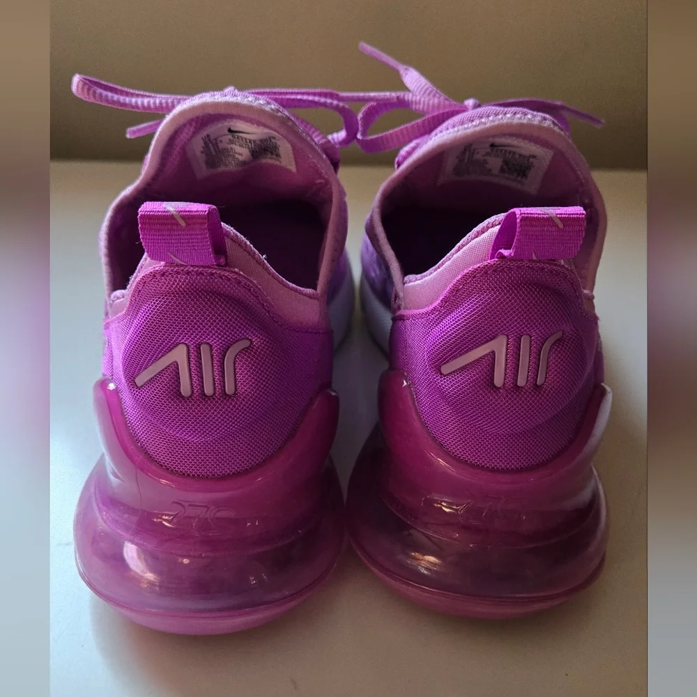 Nike Air Max 270 Pink Sneakers - Picture 4 of 8